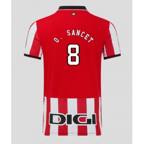 Billiga Athletic Bilbao Oihan Sancet #8 Hemmatröja 2025-26 Kortärmad